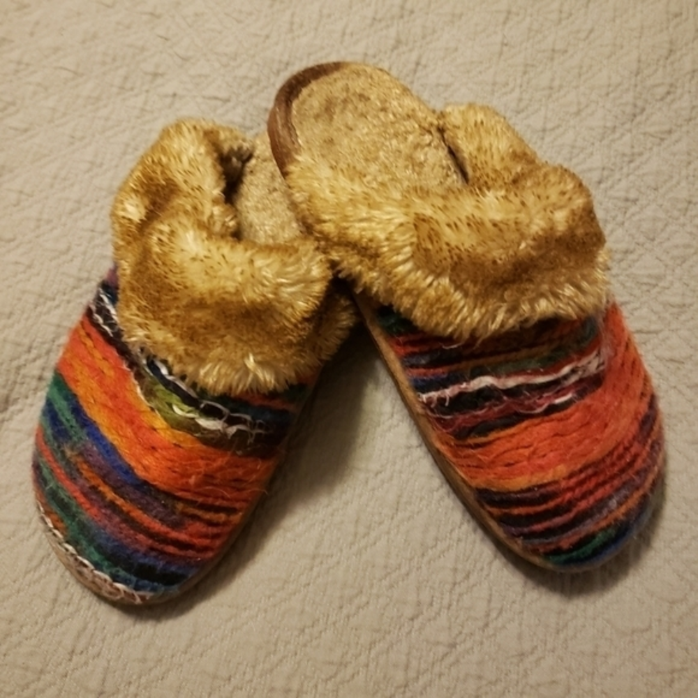 Lamo Multicolored‎ slippers slips on